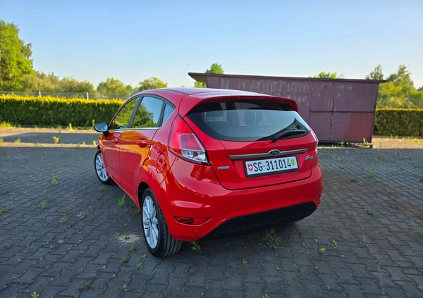 Ford Fiesta cena 33800 przebieg: 169000, rok produkcji 2015 z Radom małe 562